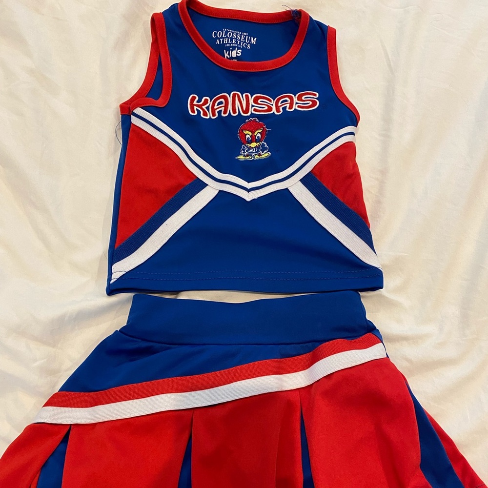 University of Kansas cheerleader outfit